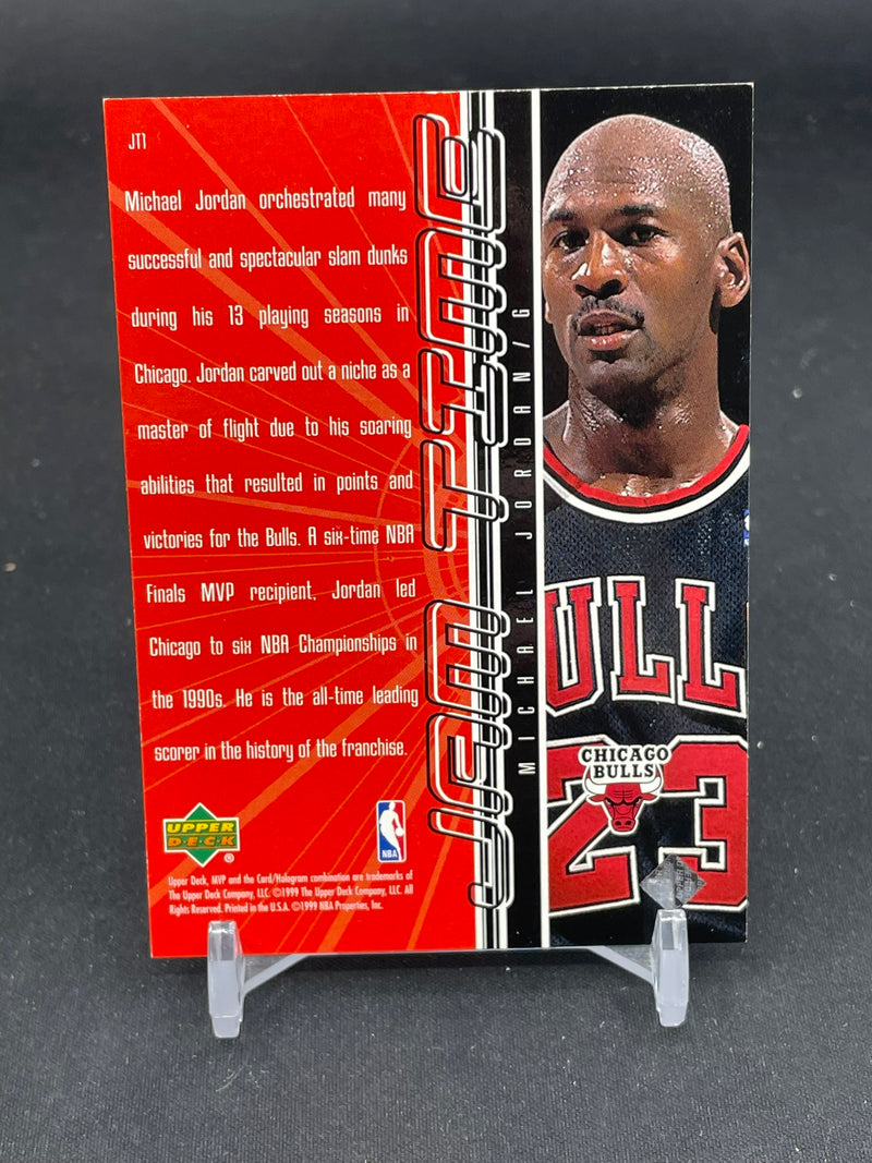 1999 UPPER DECK MVP - JAM TIME - M. JORDAN -