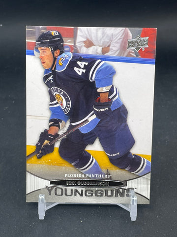 2011 UPPER DECK SERIES ONE - YOUNG GUNS - E. GUDBRANSON - #217 - RC