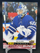 2022 UPPER DECK SERIES ONE - UD CANVAS - YOUNG GUNS - E. KALLGREN -