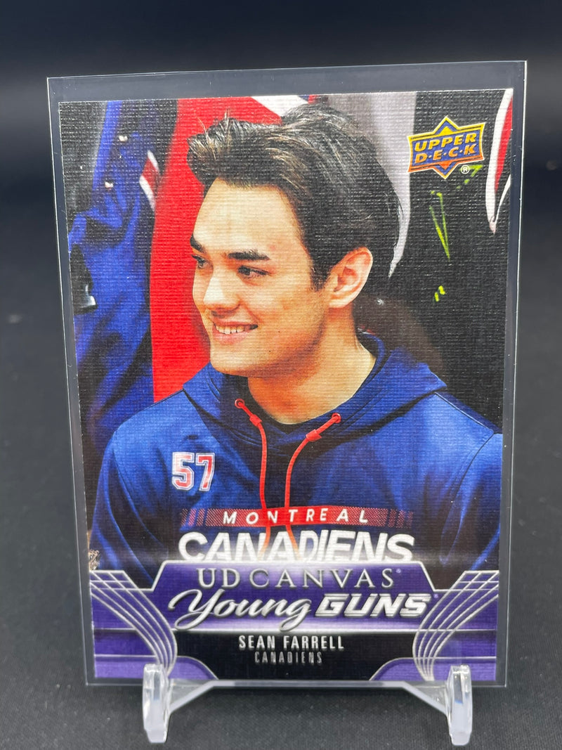 2023 UPPER DECK SERIES TWO - UD CANVAS - YOUNG GUNS - S. FARRELL -