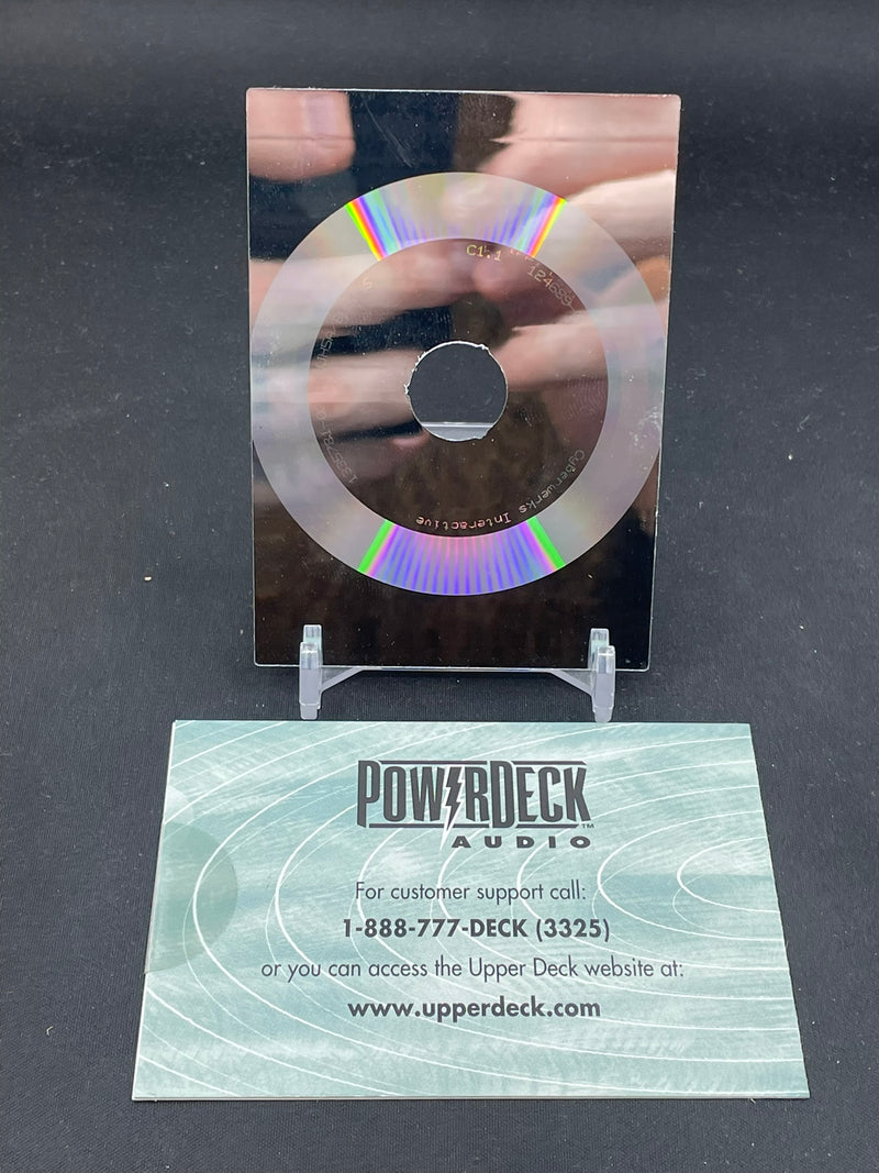 1998 UPPER DECK POWERDECK AUDIO - M. JORDAN - BLACK JERSEY