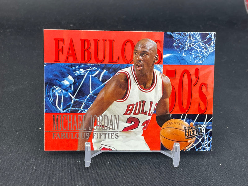 1995 FLEER ULTRA - FABULOUS 50'S - M. JORDAN -