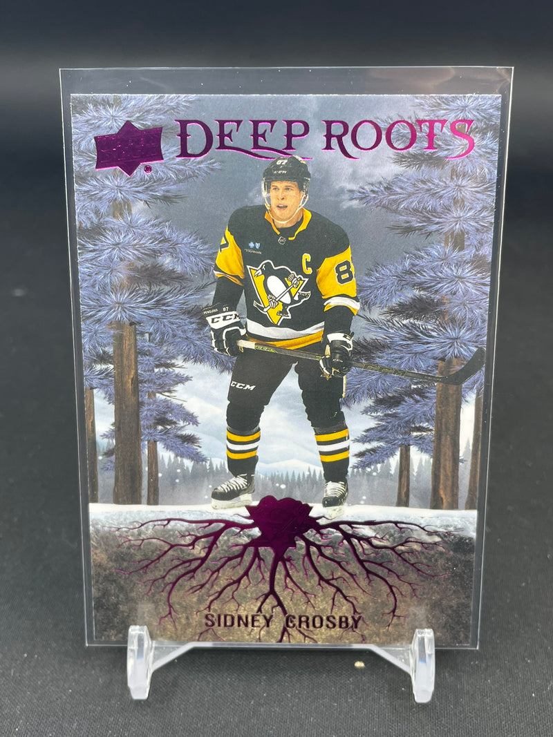 2023 UPPER DECK SERIES TWO - PURPLE - DEEP ROOTS - S. CROSBY -