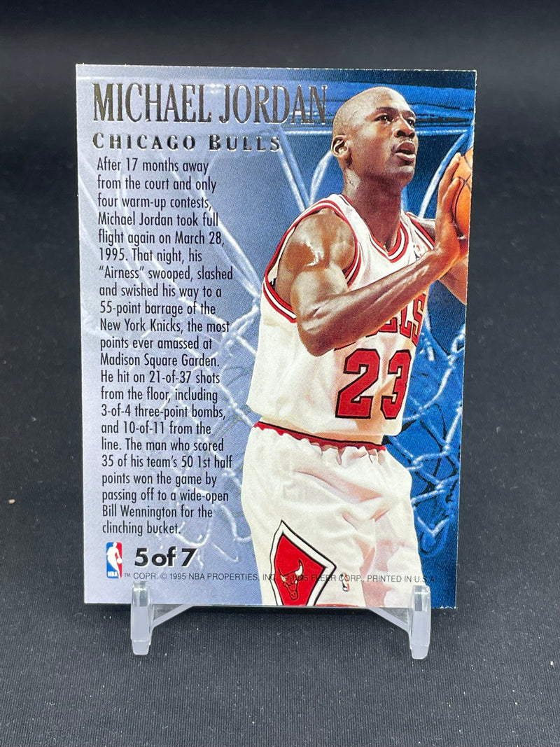 1995 FLEER ULTRA - FABULOUS 50'S - M. JORDAN -