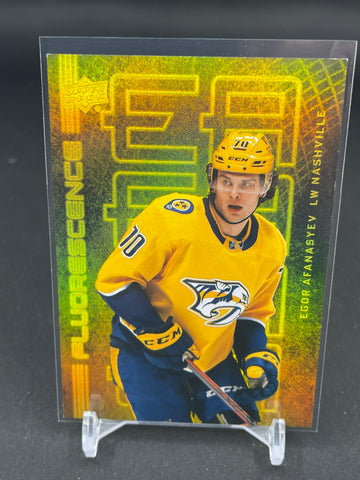 2023 UPPER DECK SERIES TWO - FLUORESCENCE GOLD - E. ANFANSYEV - #F-9 - #'D/150