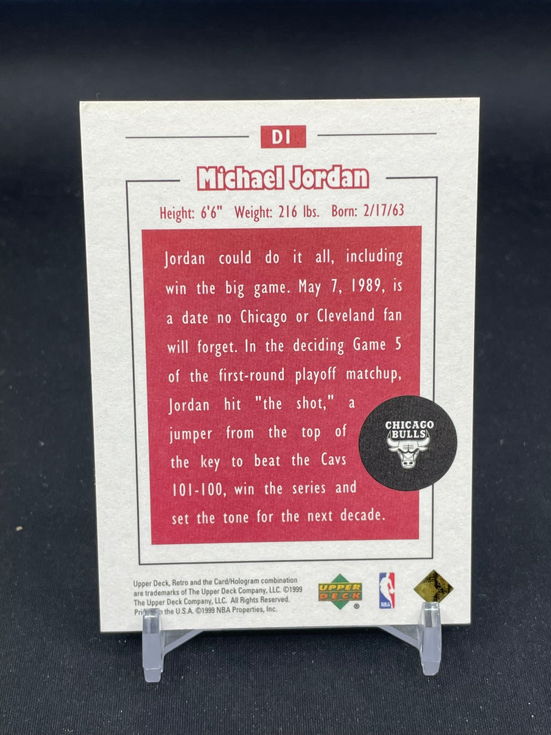 1999 UPPER DECK RETRO - DISTANT REPLAY - M. JORDAN -