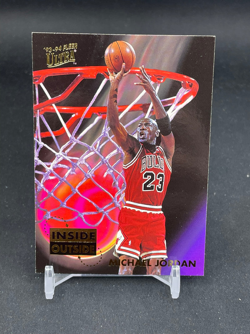 1993 FLEER ULTRA - INSIDE OUTSIDE - M. JORDAN -