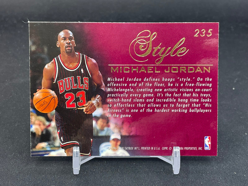 1995 FLEER FLAIR - STYLE - M. JORDAN -