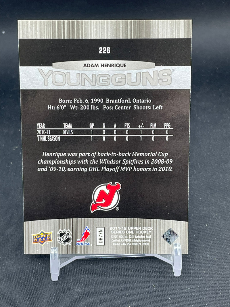 2011 UPPER DECK SERIES ONE - YOUNG GUNS - A. HENRIQUE -
