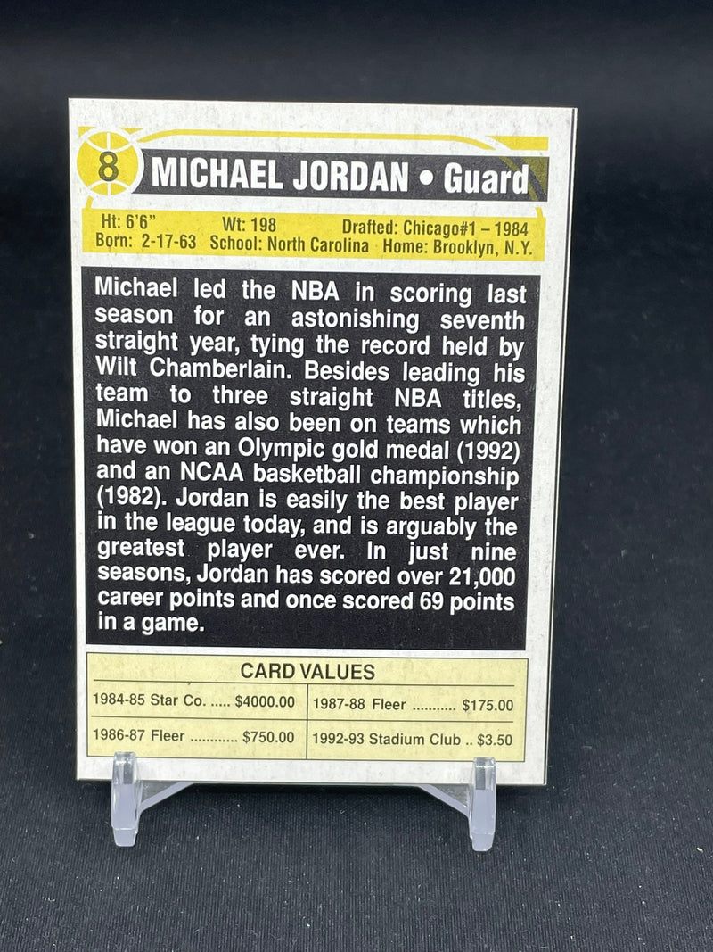 1994 SCD PRICE GUIDE - M. JORDAN -
