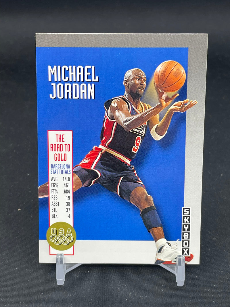1992 SKYBOX - THE ROAD TO GOLD - M. JORDAN -