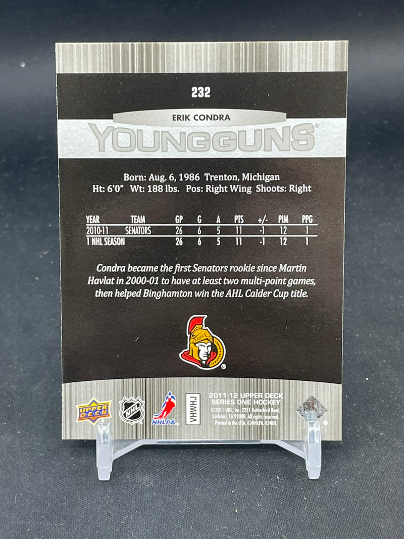 2011 UPPER DECK SERIES ONE - YOUNG GUNS - E. CONDRA -