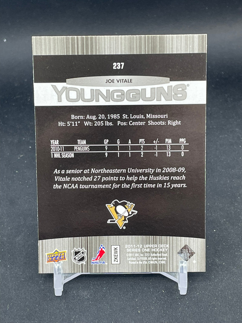 2011 UPPER DECK SERIES ONE - YOUNG GUNS - J. VITALE -