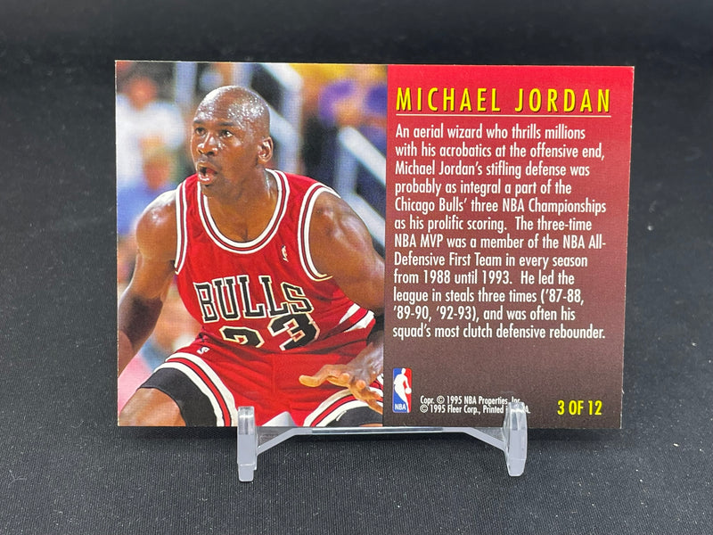 1995 FLEER - TOTAL D - M. JORDAN -