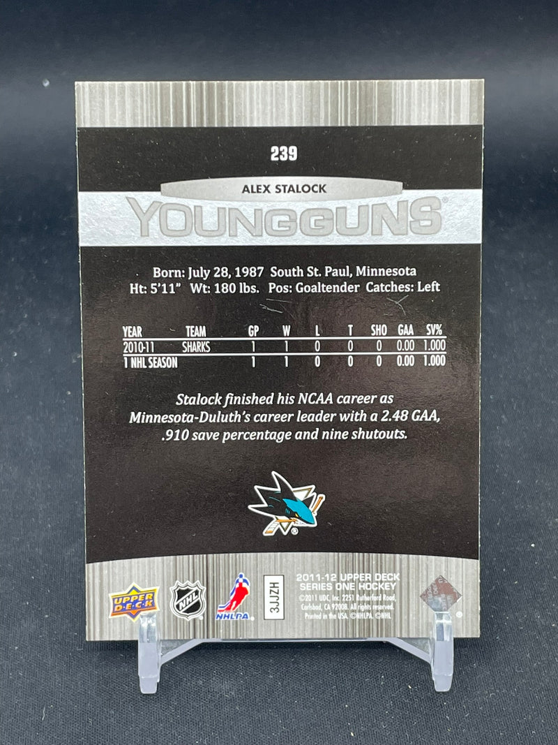 2011 UPPER DECK SERIES ONE - YOUNG GUNS - A. STALOCK -