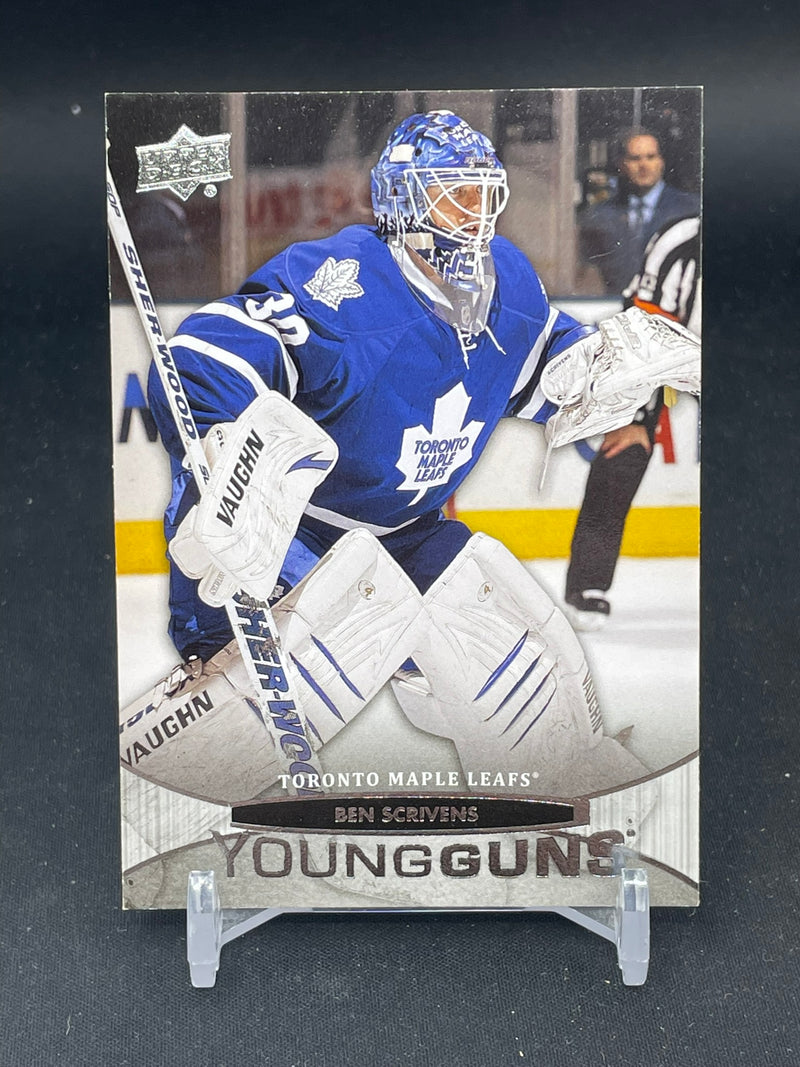 2011 UPPER DECK SERIES ONE - YOUNG GUNS - B. SCRIVENS -