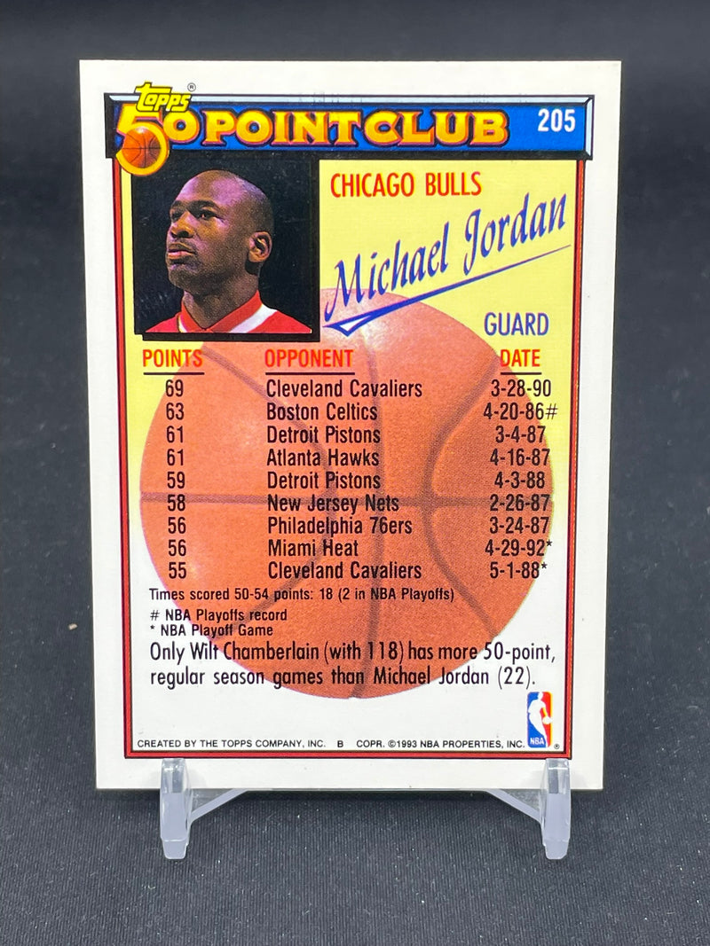 1992 TOPPS - 50 POINT CLUB - M. JORDAN -