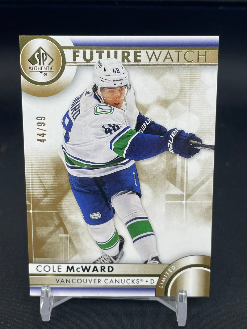 2023 UPPER DECK SP AUTHENTIC - GOLD - FUTURE WATCH - C. MCWARD - #167 - #'D/99 - RC