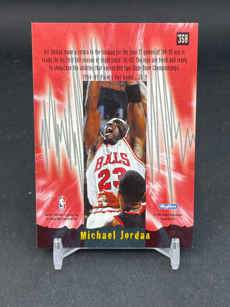 1996 SKYBOX NBA HOOPS - EARTH SHAKERS - M. JORDAN -
