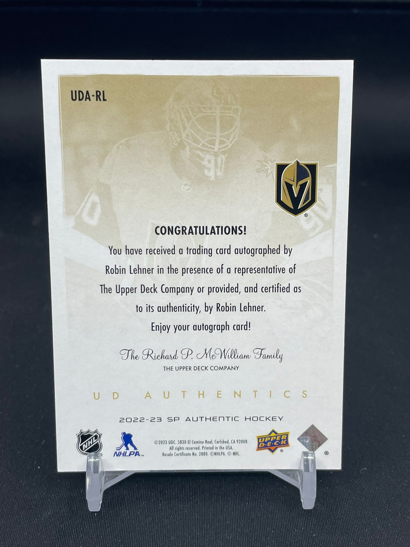 2022 UPPER DECK SP AUTHENTIC - UD AUTHENTIC - R. LEHNER -