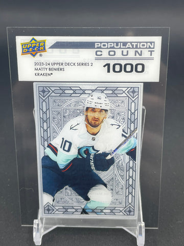 2023 UPPER DECK SERIES TWO - POPULATION COUNT 1000 - M. BENIERS - #PC56