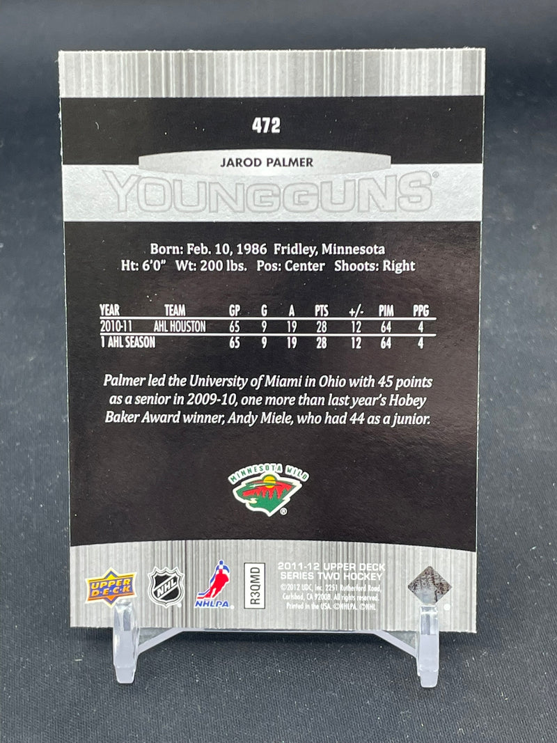 2011 UPPER DECK SERIES TWO - YOUNG GUNS - J. PALMER -