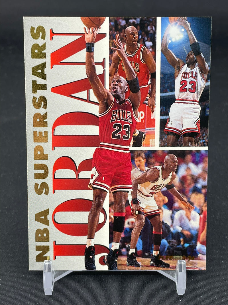 1993 FLEER - NBA SUPERSTARS - M. JORDAN -
