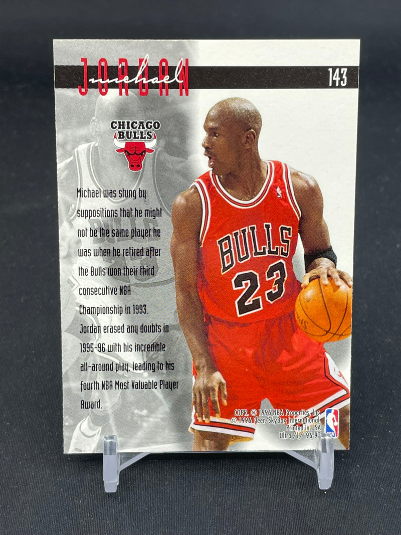 1996 FLEER ULTRA - ULTRA EFFORT - M. JORDAN -