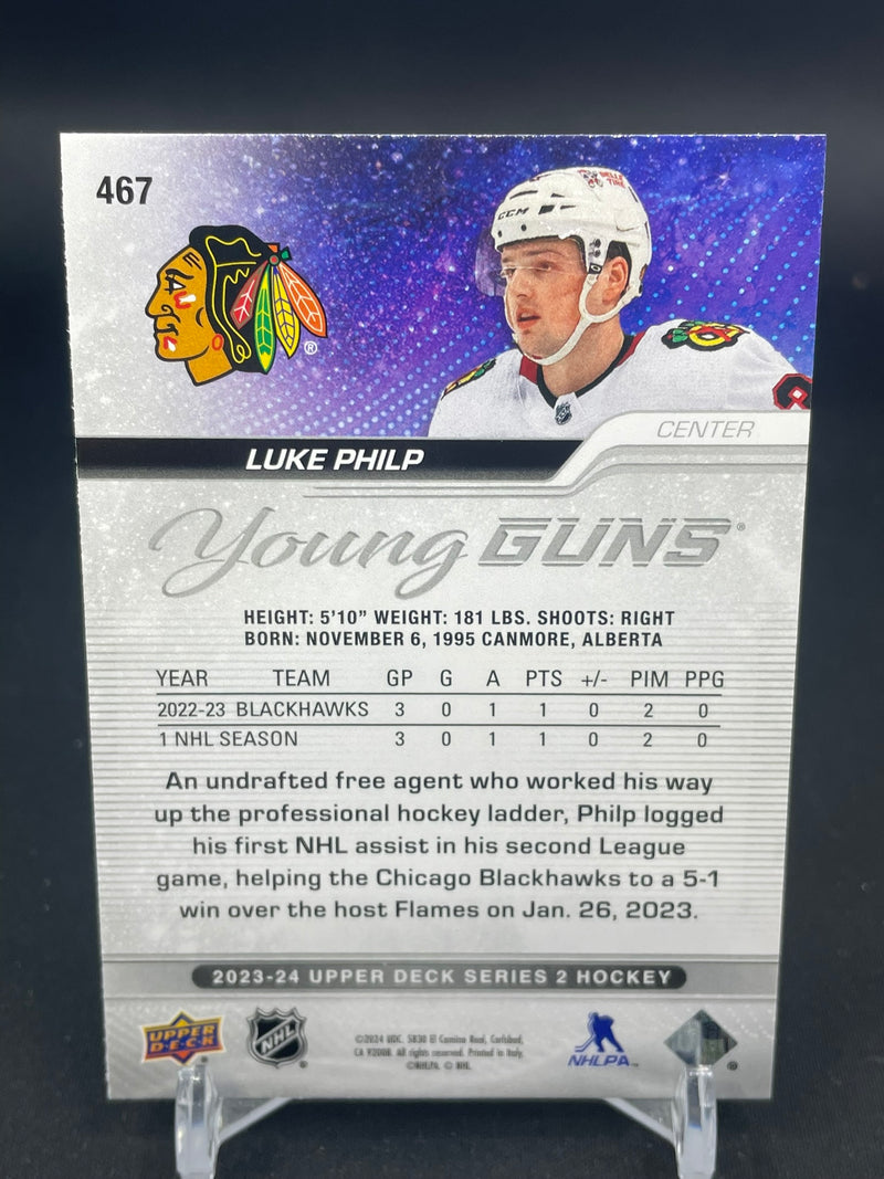 2023 UPPER DECK SERIES TWO - YOUNG GUNS - L. PHILP -