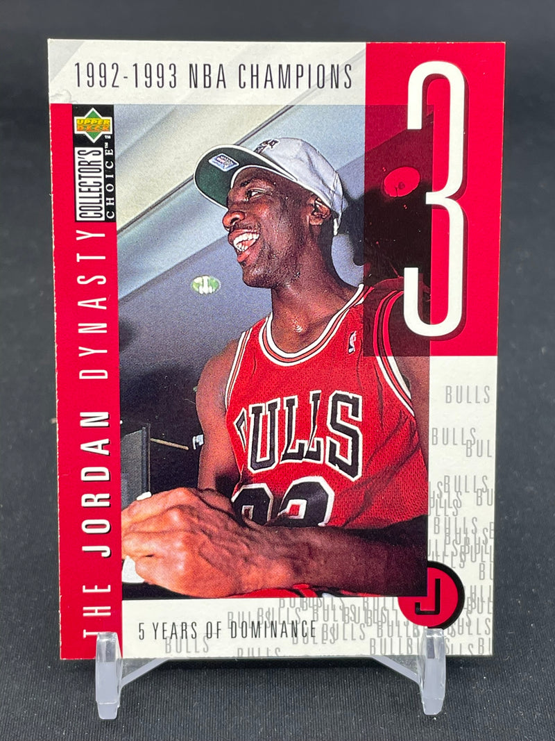 1997 UPPER DECK THE JORDAN DYNASTY - M. JORDAN - #JD3 - #'D/23,000