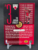1997 UPPER DECK THE JORDAN DYNASTY - M. JORDAN - #JD3 - #'D/23,000