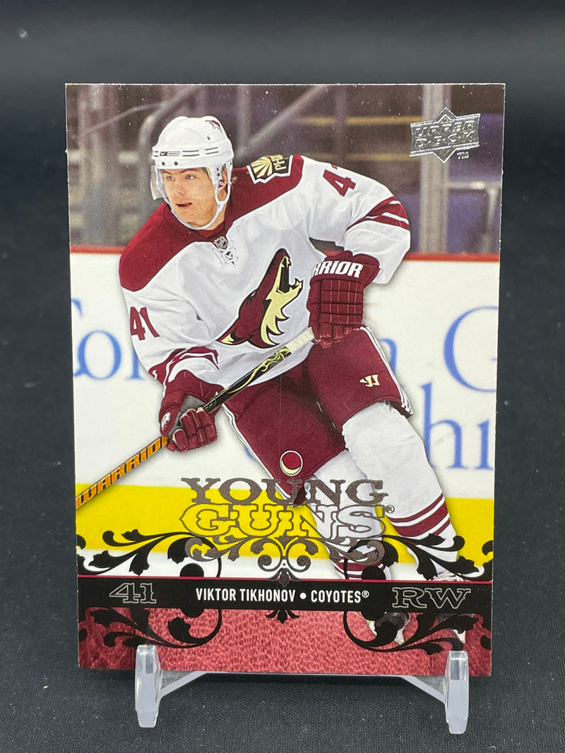 2008 UPPER DECK SERIES TWO - YOUNG GUNS - V. TIKHONOV -