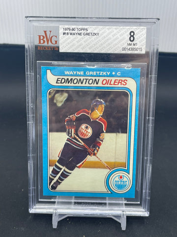 1979 TOPPS - W. GRETZKY - #18 - BGS 8 - RC