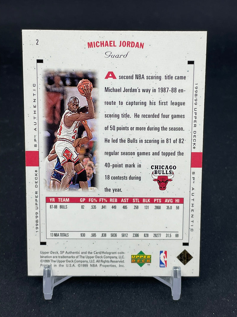 1998 UPPER DECK SP AUTHENTIC - M. JORDAN -