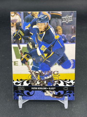 2008 UPPER DECK SERIES ONE - YOUNG GUNS - P. BERGLUND - #242 - RC