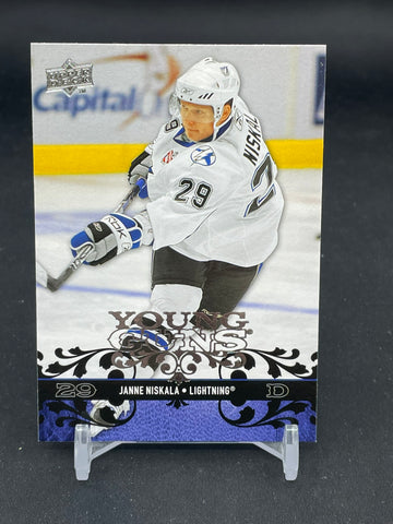 2008 UPPER DECK SERIES ONE - YOUNG GUNS - J. NISKALA - #244 - RC