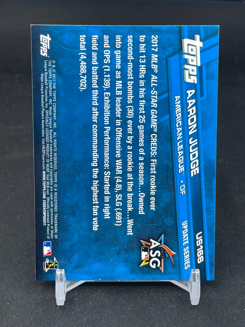 2017 TOPPS UPDATE SERIES - A. JUDGE -