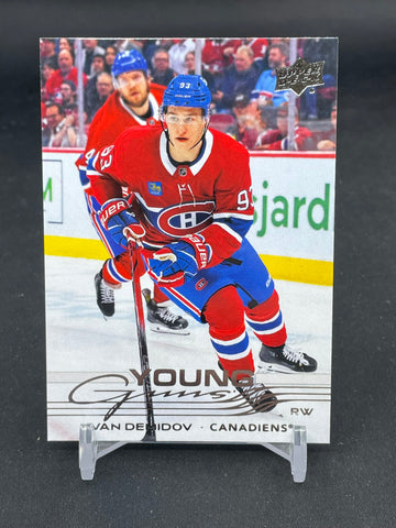 2025 UPPER DECK SERIES ONE - YOUNG GUNS - I. DEMIDOV - #205 - RC