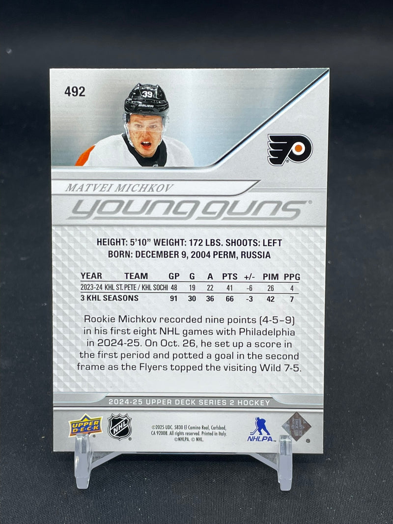 2024 UPPER DECK SERIES TWO - YOUNG GUNS - M. MICHKOV -