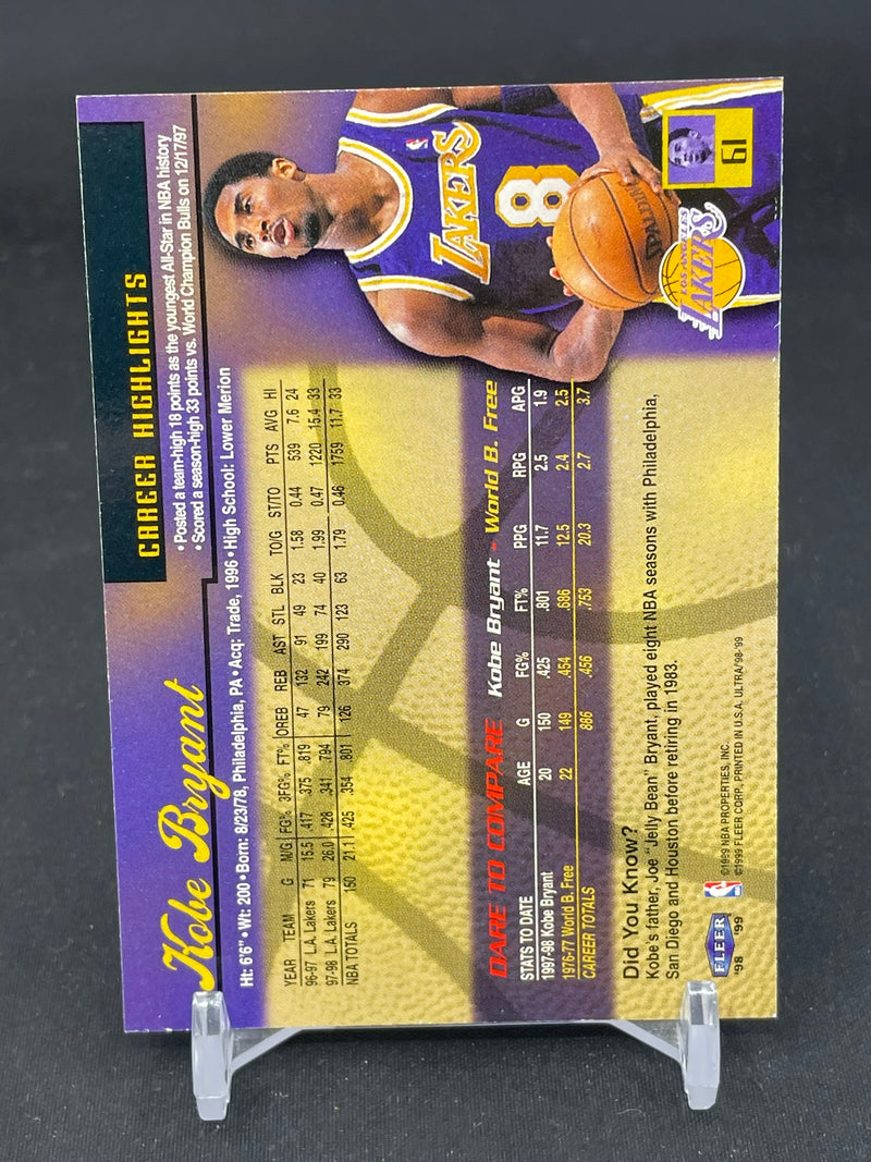 1998 FLEER ULTRA - K. BRYANT -