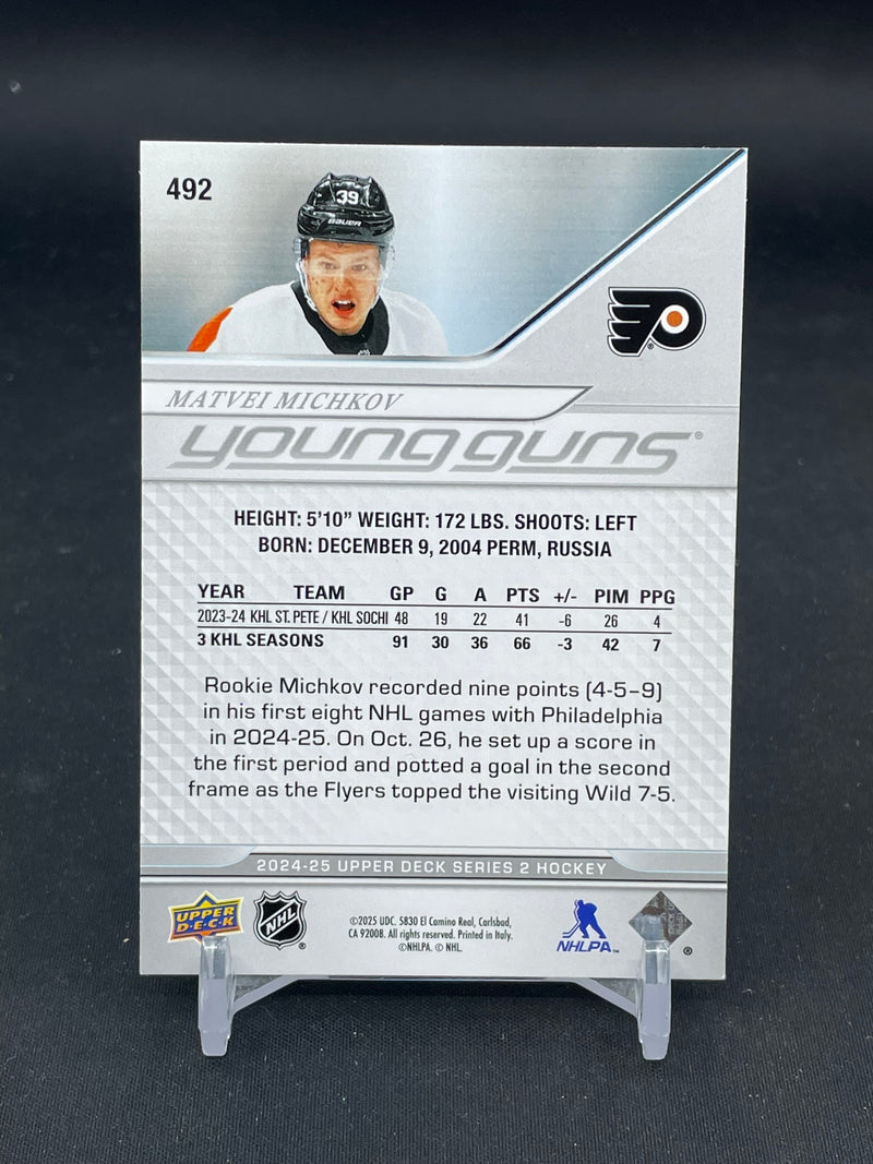 2024 UPPER DECK SERIES TWO - YOUNG GUNS - M. MICHKOV -