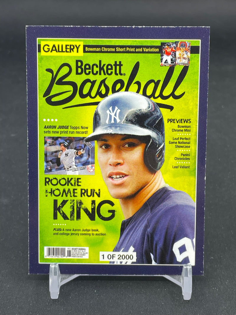 2018 BECKETT COVERS NATIONAL CONVENTION - M. TROUT / A. JUDGE -
