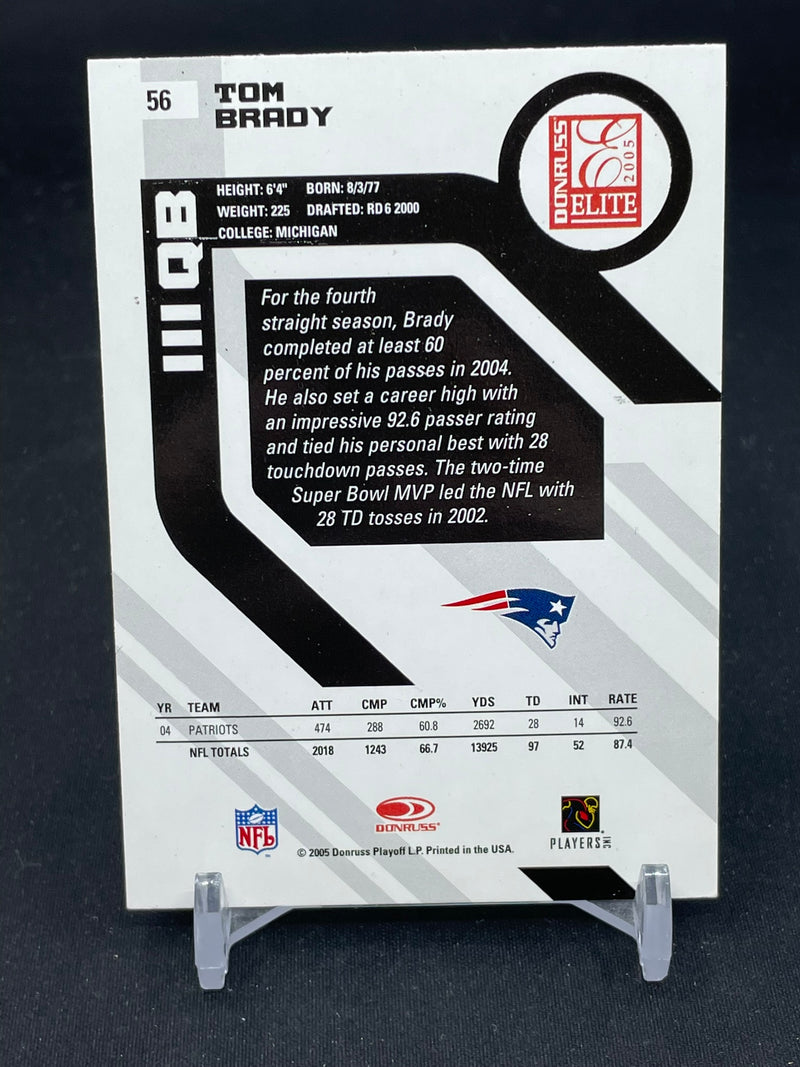 2005 DONRUSS ELITE - T. BRADY -