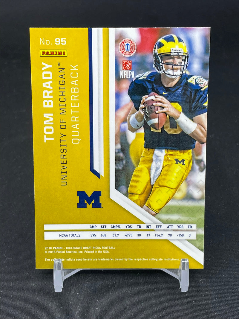 2016 PANINI PRIZM COLLEGIATE DRAFT PICKS - T. BRADY -