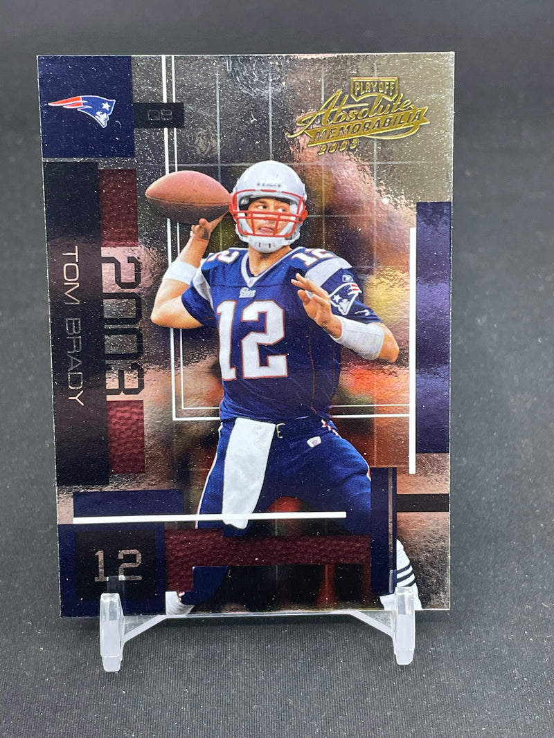2003 PLAYOFF ABSOLUTE MEMORABILIA - T. BRADY -