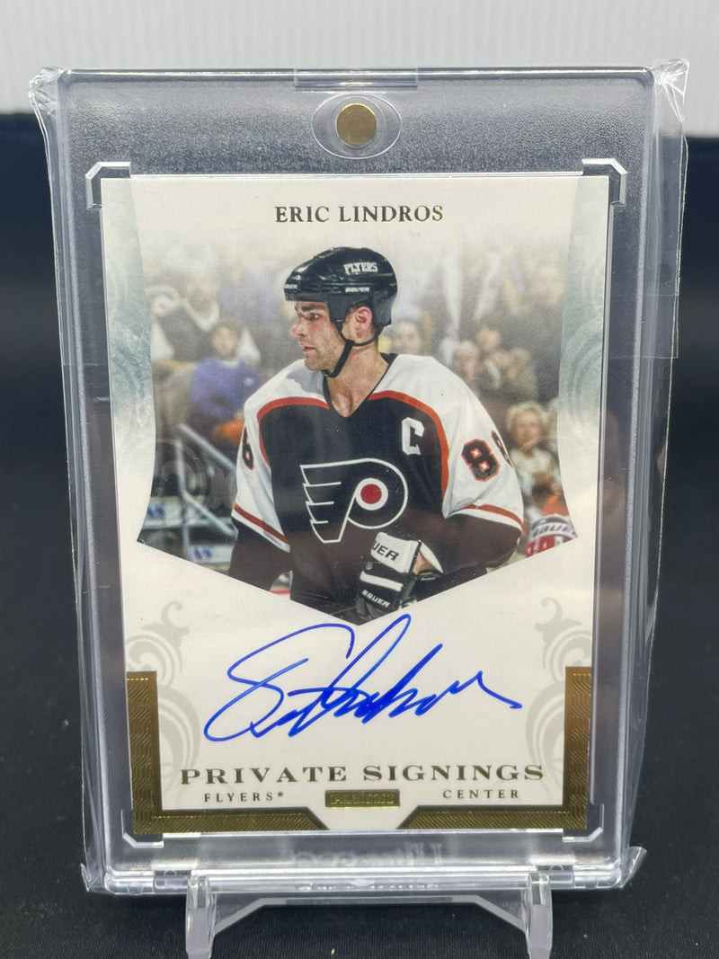 2011 PANINI - PRIVATED SIGNINGS - E. LINDROS -