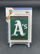 2010 TOPPS SERIES ONE - HAT LOGO - F. THOMAS - #MHR-63 - #'D/99 - RELIC
