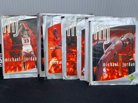1998 UPPER DECK MICHAEL JORDAN STICKER PACK