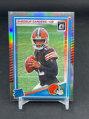 2025 PANINI DONRUSS OPTIC - PRIZM - RATED ROOKIE - S. SANDERS -