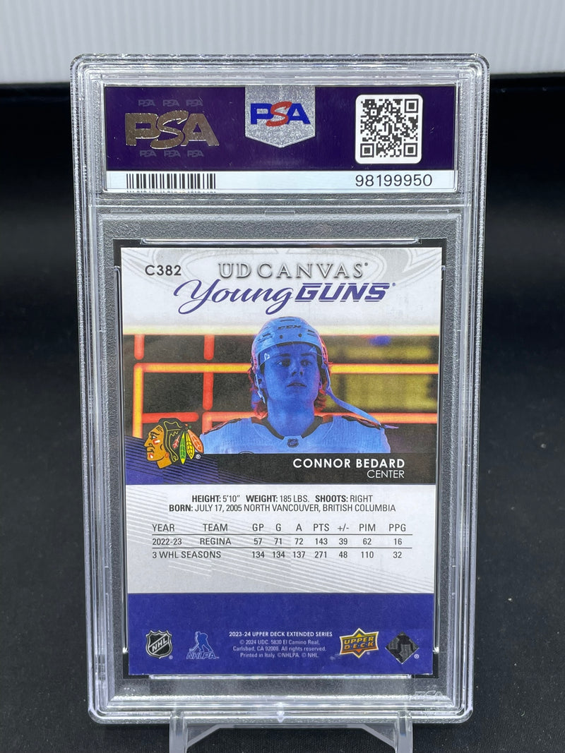 2023 UPPER DECK EXTENDED SERIES - UD CANVAS - YOUNG GUNS - C. BEDARD -